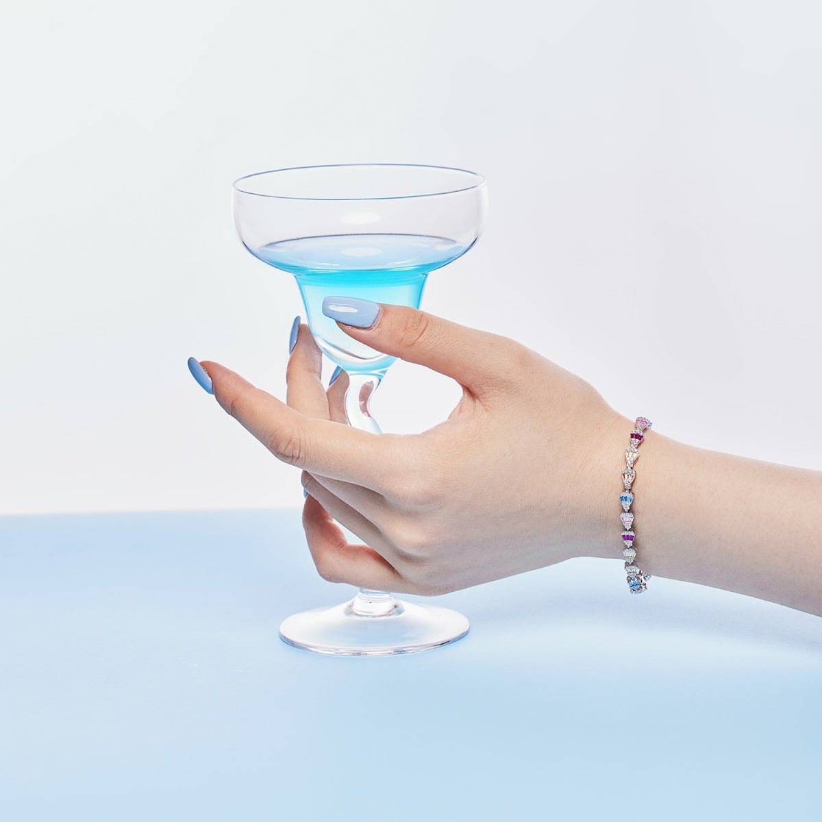 [Solara Jewelry ]Strahlendes Wassertropfen-Armband für jeden Tag