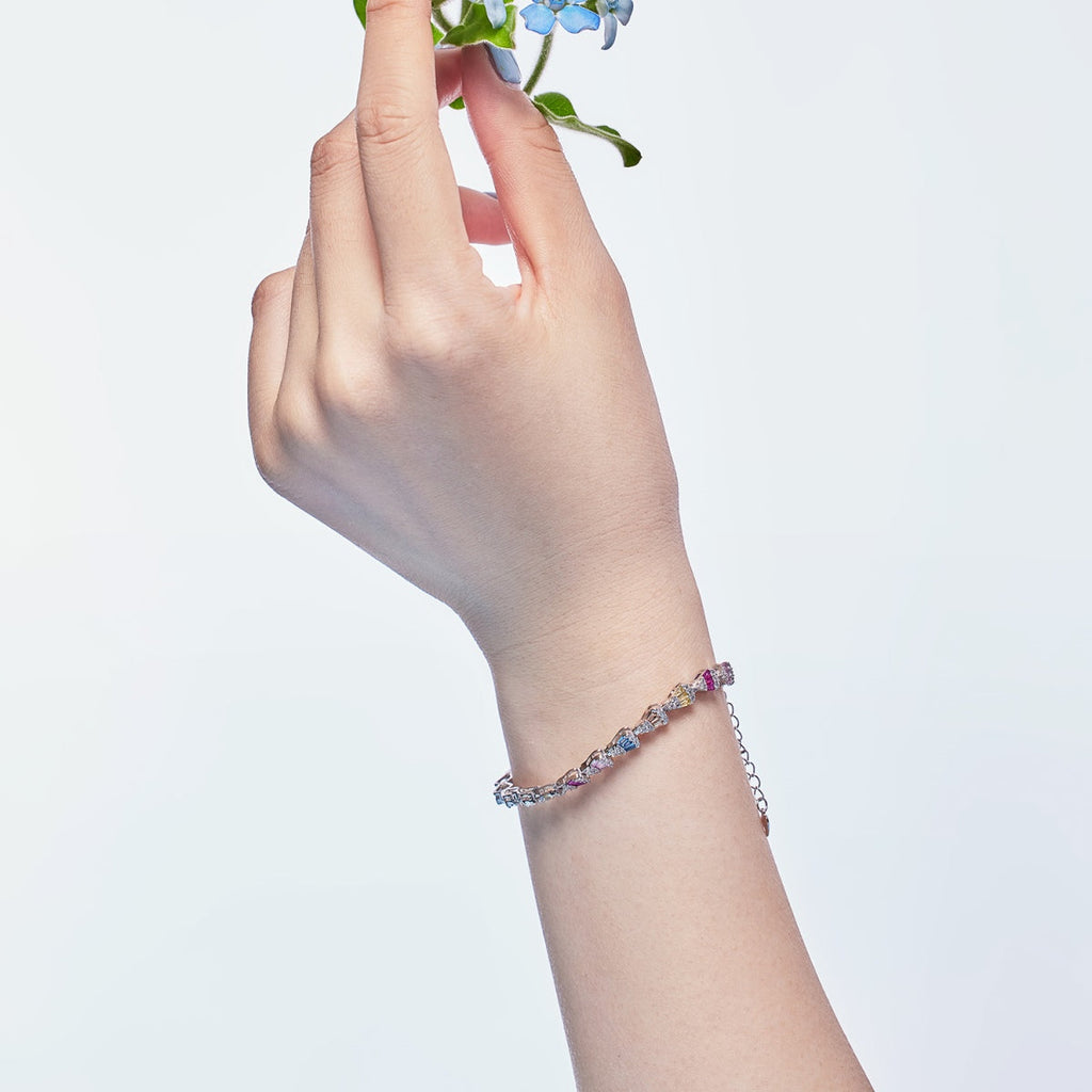 [Solara Jewelry ]Strahlendes Wassertropfen-Armband für jeden Tag