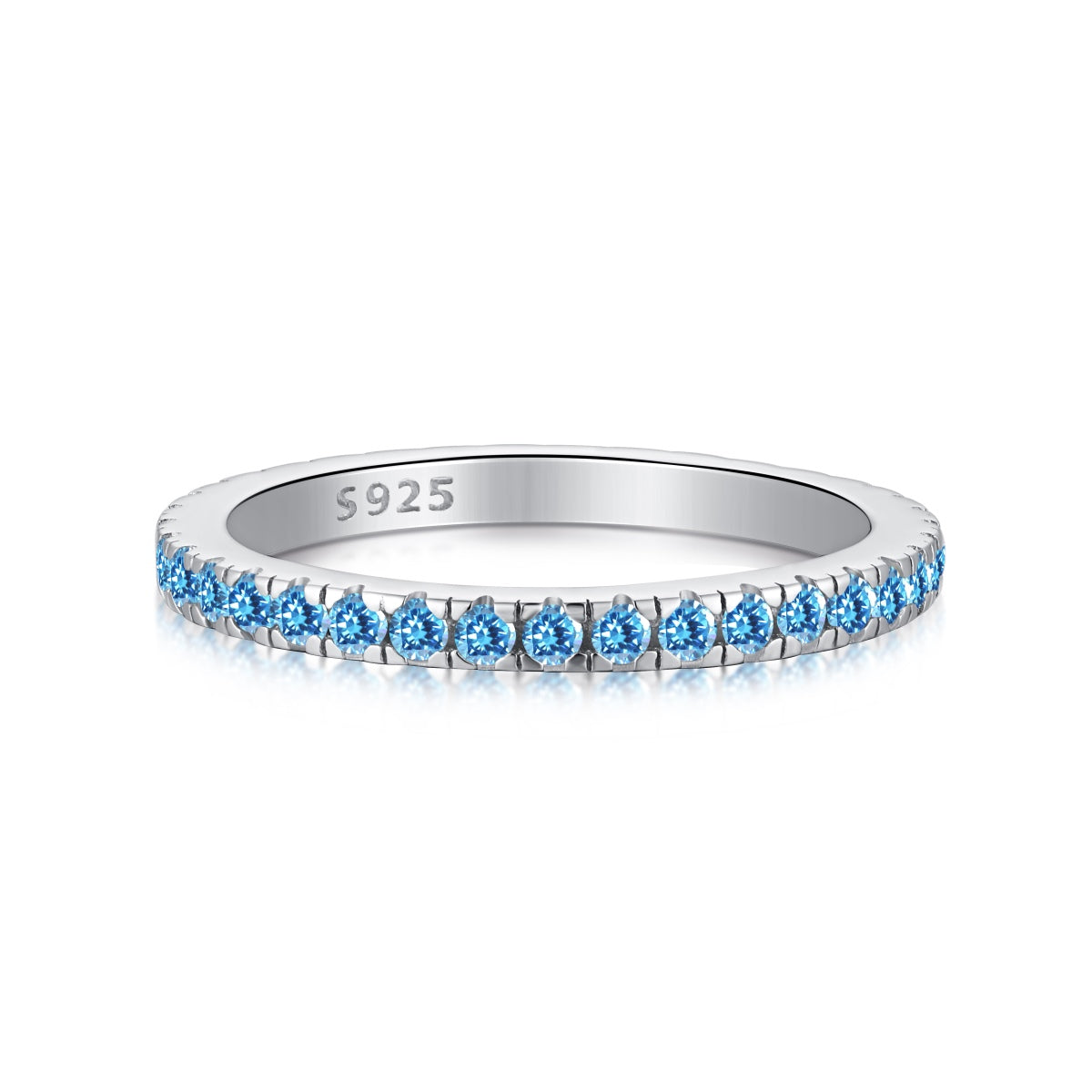 [Solara Jewelry ]繊細な輝きを放つラウンドカットのデイリーリング
