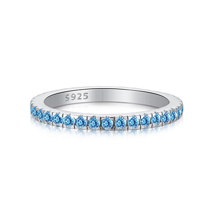 [Solara Jewelry ]繊細な輝きを放つラウンドカットのデイリーリング