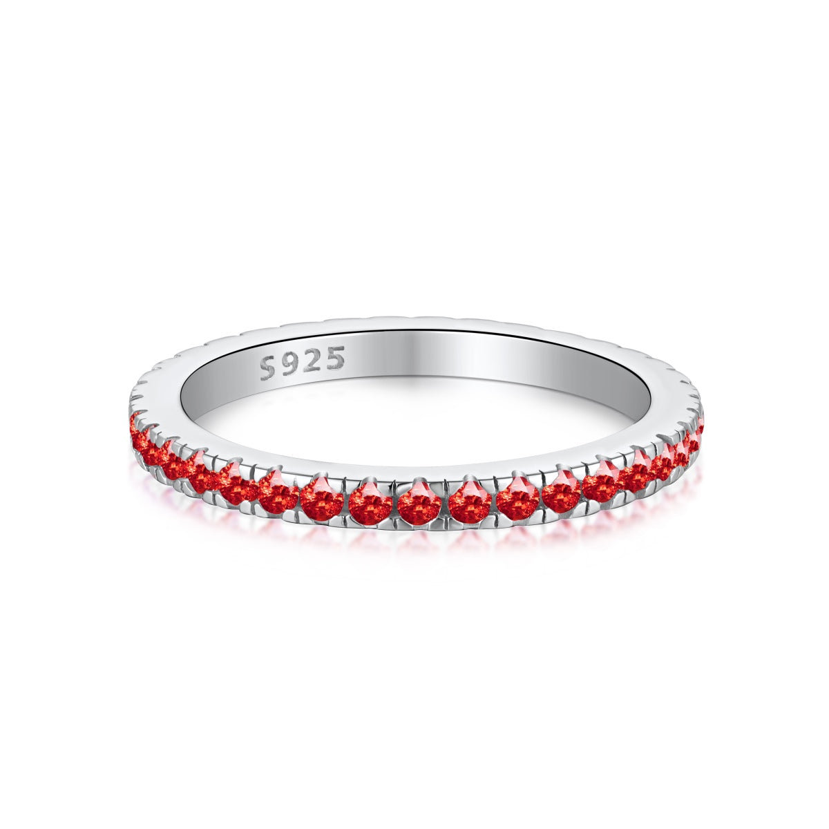 [Solara Jewelry ]繊細な輝きを放つラウンドカットのデイリーリング
