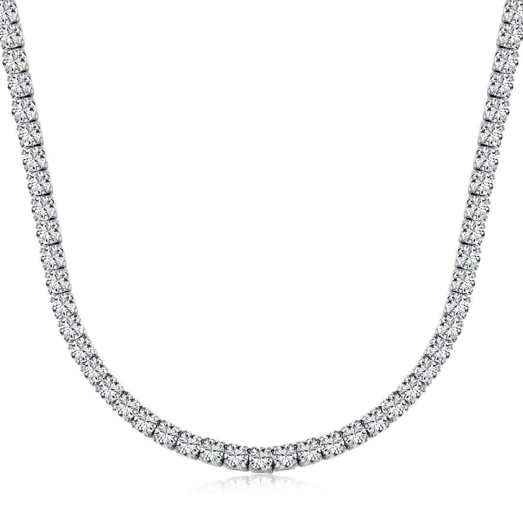 [Solara Jewelry ]エレガントなテニスチェーンネックレス