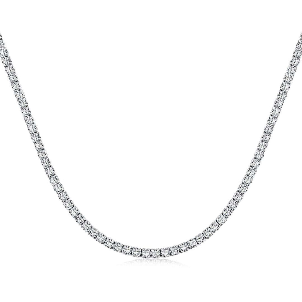 [Solara Jewelry ]エレガントなテニスチェーンネックレス