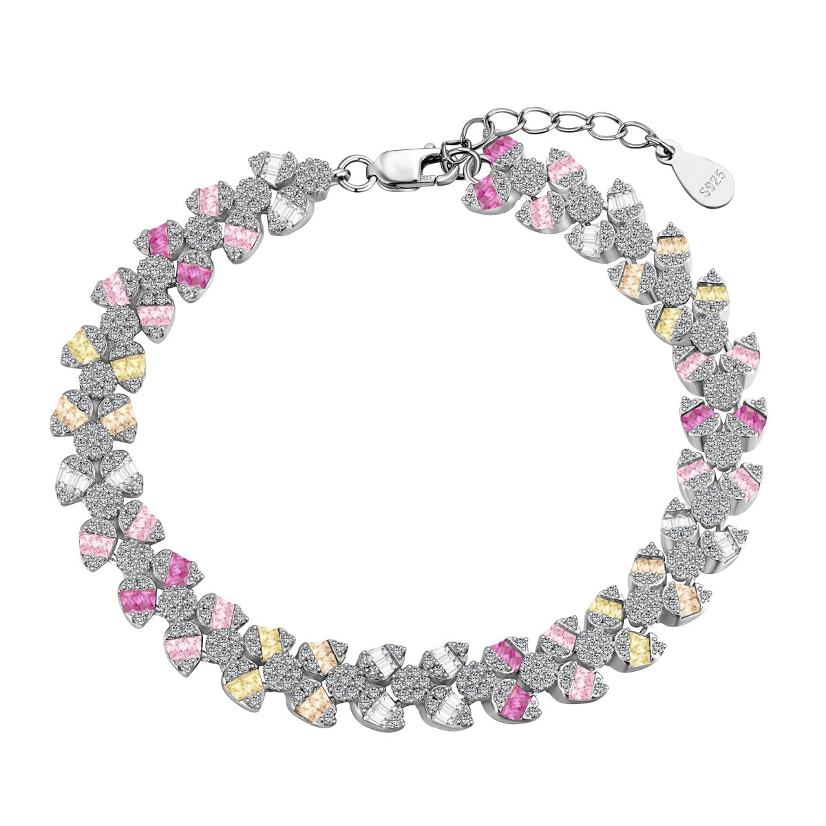 [Solara Jewelry ]繊細で絶妙なフラワーシェイプのデイリーブレスレット