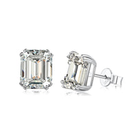 [Solara Jewelry ]Dazzling Square Shape Earrings