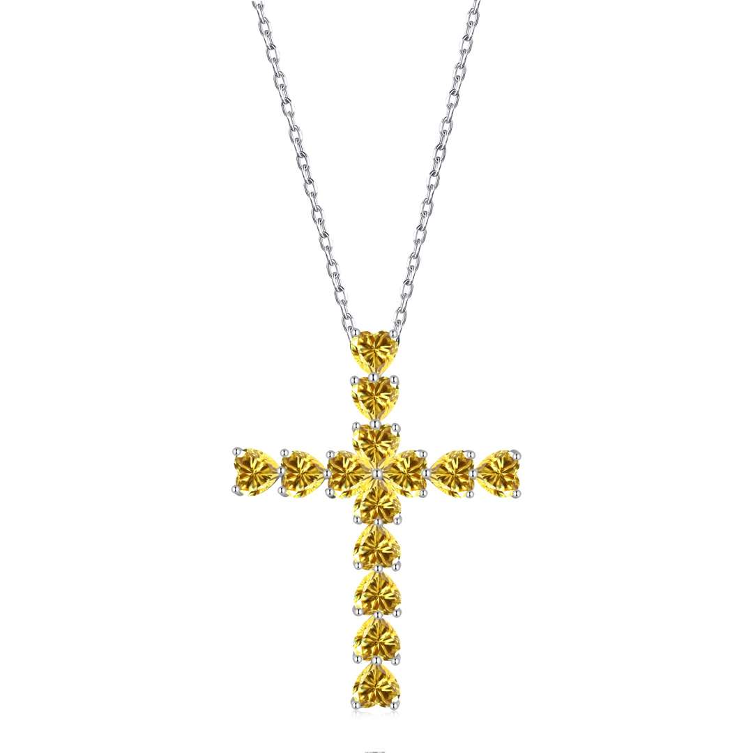 [Solara Jewelry ]ラディアントクロスネックレス
