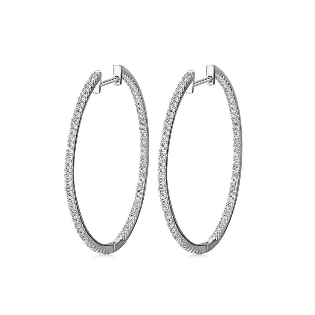 [ソララジュエリー] 大ぶりフープピアス