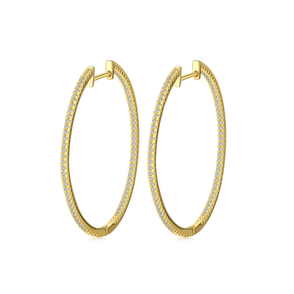 [ソララジュエリー] 大ぶりフープピアス