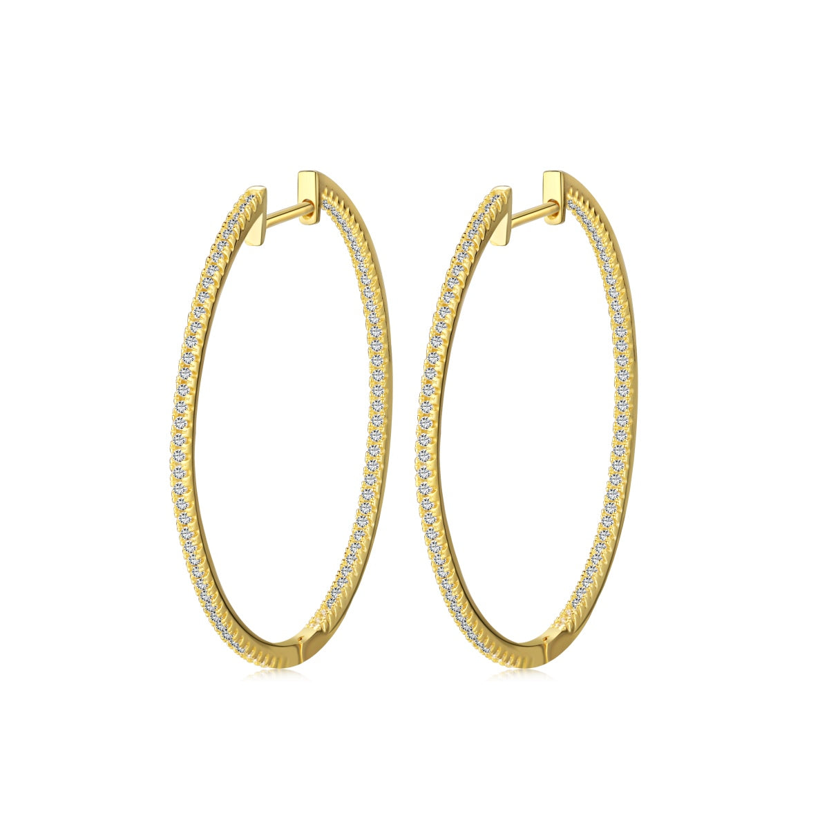 [Solara Jewelry ]Beliebte große Creolen