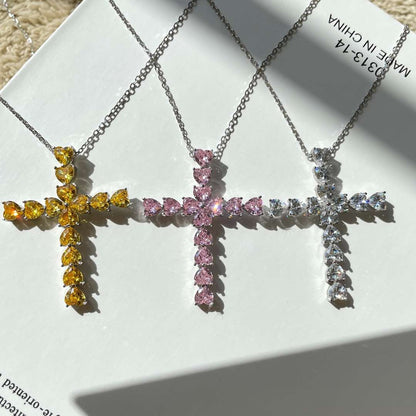 [Solara Jewelry ]ラディアントクロスネックレス
