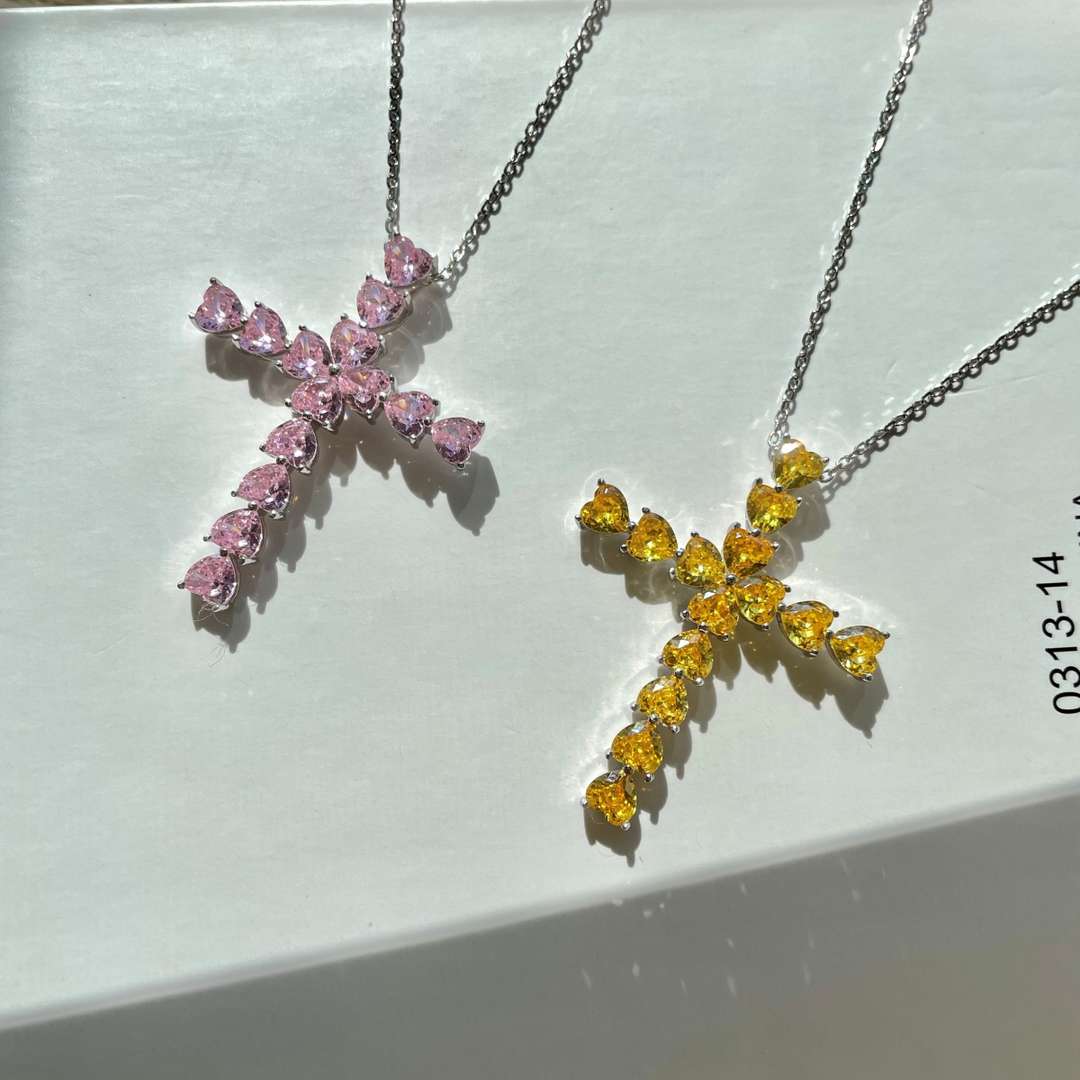 [Solara Jewelry ]ラディアントクロスネックレス