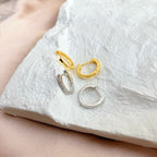 [Solara Jewelry ]Vielseitige Kreisolhrringe