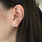 [Solara Jewelry ]Vielseitige Kreisolhrringe