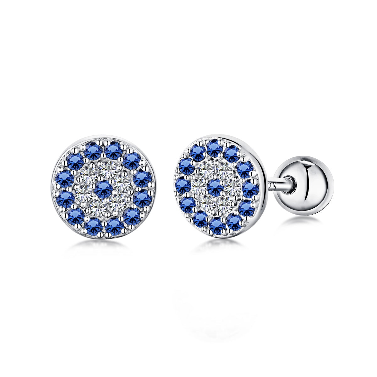 [Solara Jewelry] Teufelsauge Ohrknochen-Nagelohrringe