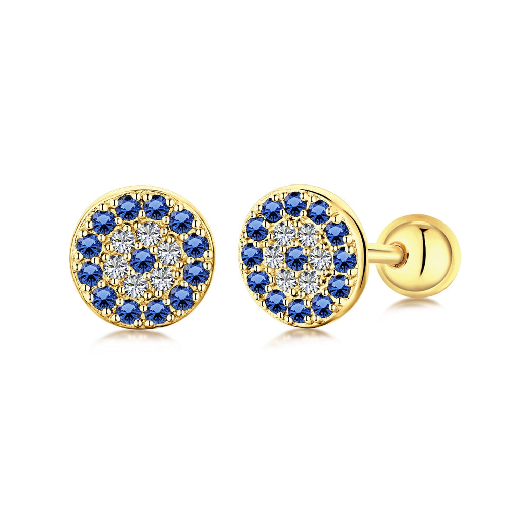 [Solara Jewelry] Teufelsauge Ohrknochen-Nagelohrringe