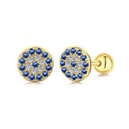 [Solara Jewelry] Teufelsauge Ohrknochen-Nagelohrringe