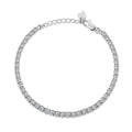 [Solara Jewelry ]Funkelndes rundgeschliffenes Alltagsarmband