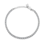 [Solara Jewelry ]Funkelndes rundgeschliffenes Alltagsarmband