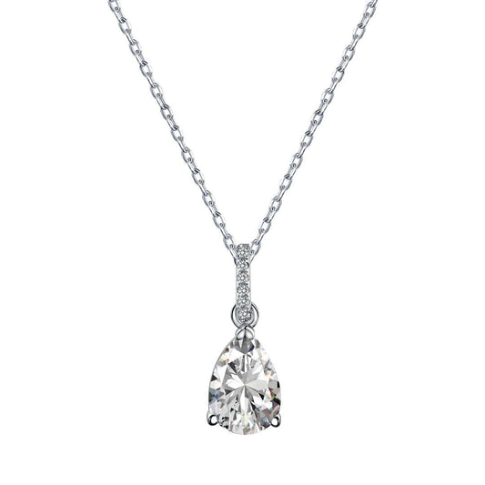 [Solara Jewelry ]Zarte Tropfenform Modekette