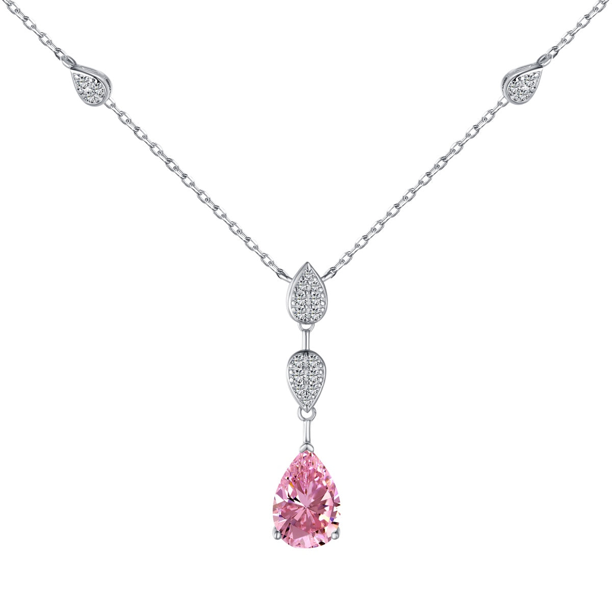 [Solara Jewelry ]洋梨型カットのネックレス