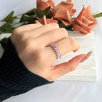 [Solara Jewelry ]Gorgeous Marquise Cut Tennis Ring