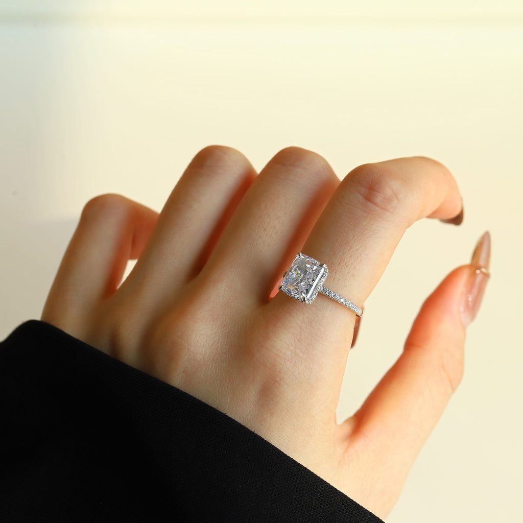 [Solara Jewelry ]4.0 Carat Luxurious Engagement Ring