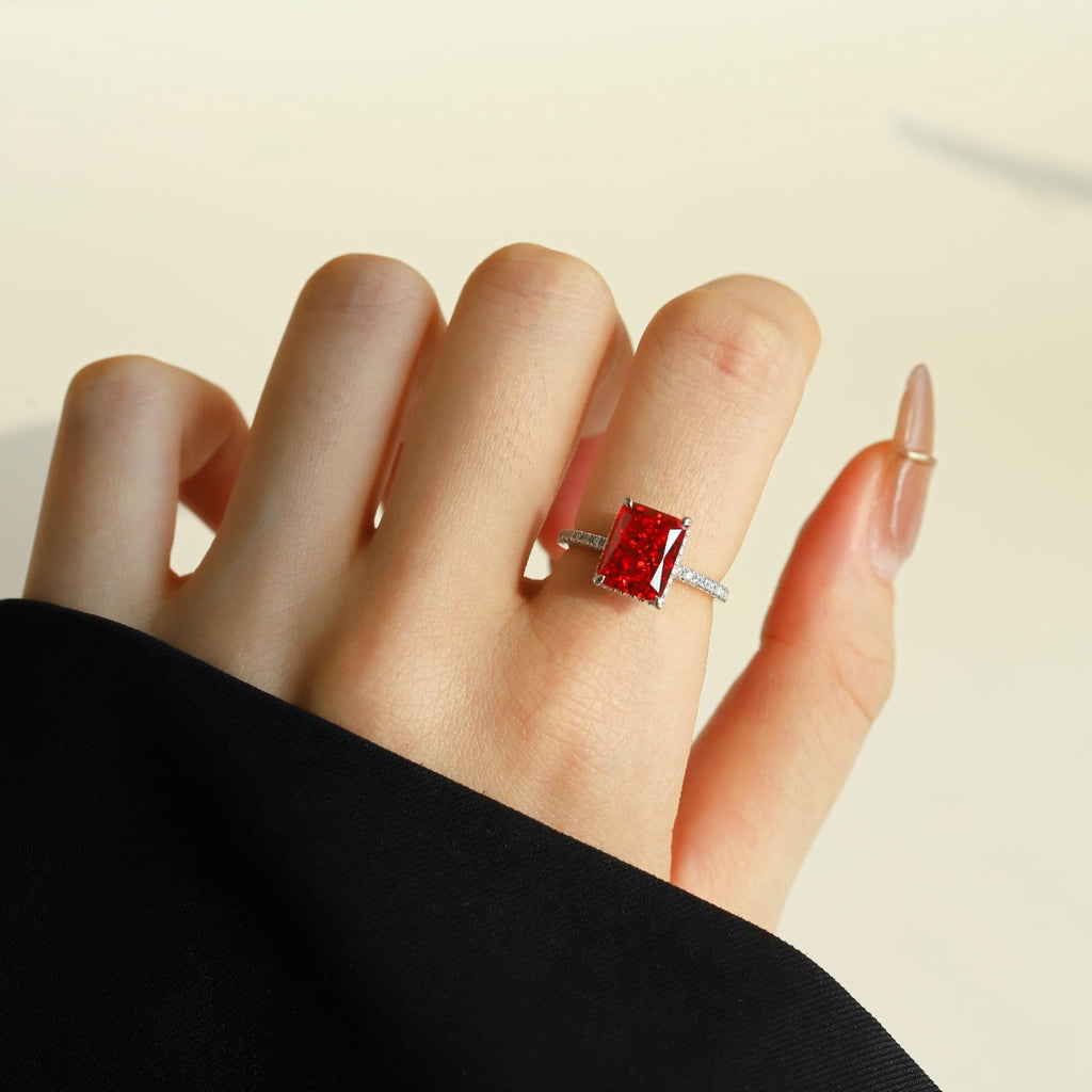 [Solara Jewelry ]4.0 Carat Luxurious Engagement Ring