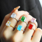 [Solara Jewelry ]4.0 Carat Luxurious Engagement Ring