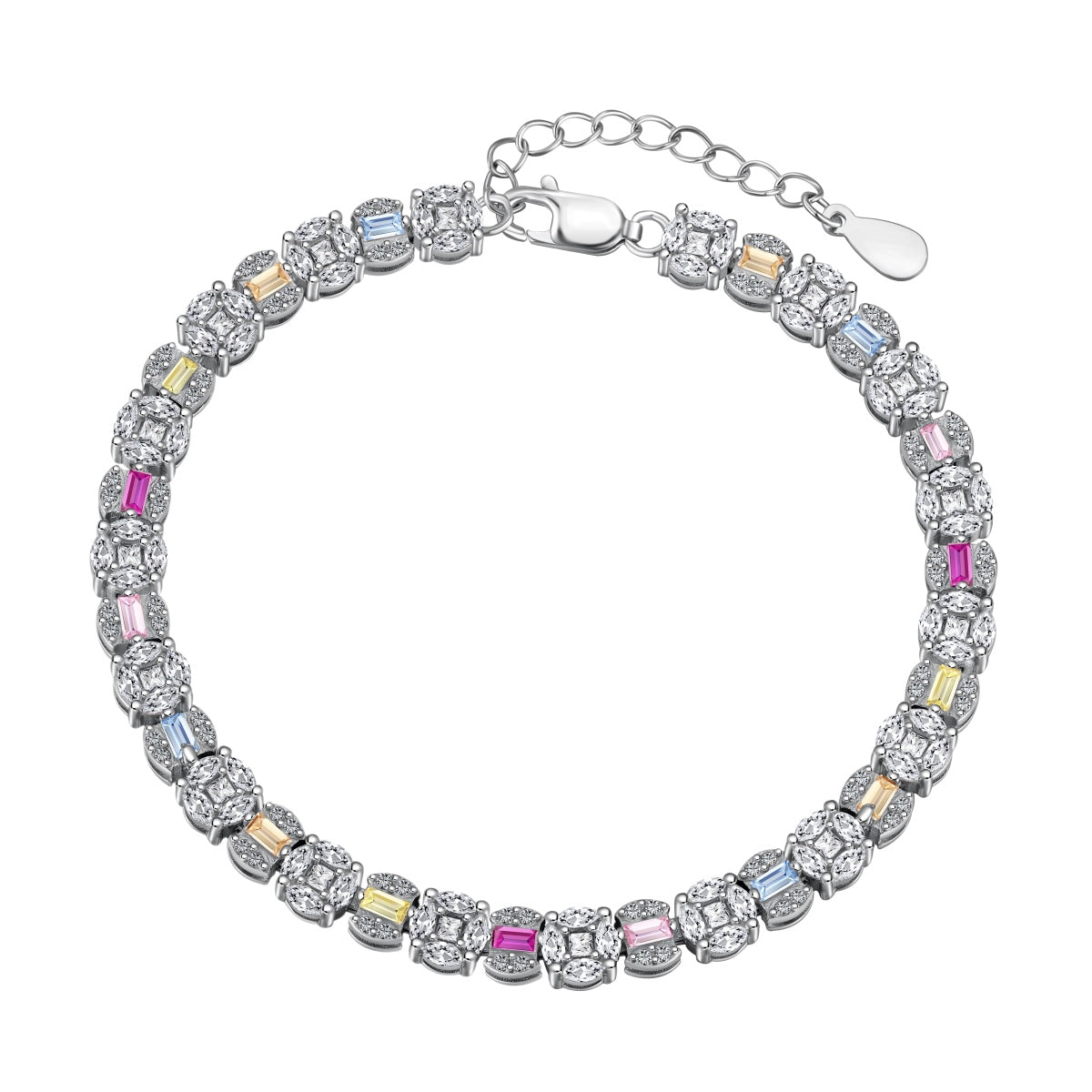 [Solara Jewelry ]Strahlendes Multicut-Armband für den Alltag