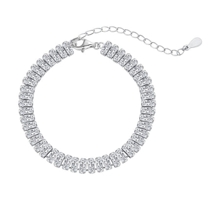 [Solara Jewelry ]エメラルドカット ブレスレット デイリーユースに