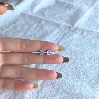 [Solara Schmuck] Ovale klassische, würdevolle elegante Ohrringe