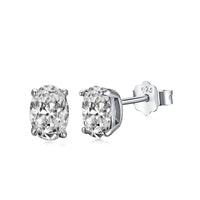 [Solara Jewelry ]Oval Classic Dignified Elegant Earrings