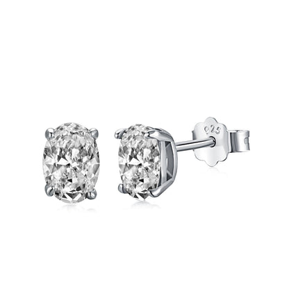 [Solara Schmuck] Ovale klassische, würdevolle elegante Ohrringe