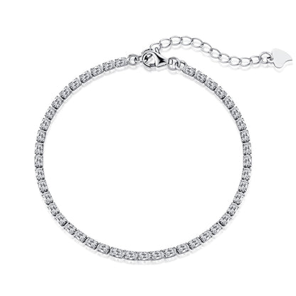[Solara Jewelry ]Elegantes Armband mit Smaragdschliff für jeden Tag