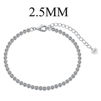 [Solara Jewelry ]Dazzling Sparkling Round Cut Daily Bracelet
