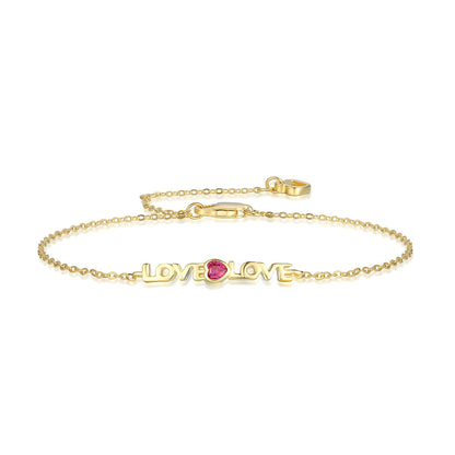 [Solara Jewelry] Romantisches Herz-Armband für Verliebte