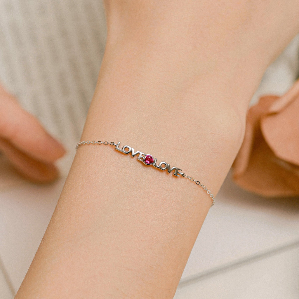 [Solara Jewelry] Romantisches Herz-Armband für Verliebte
