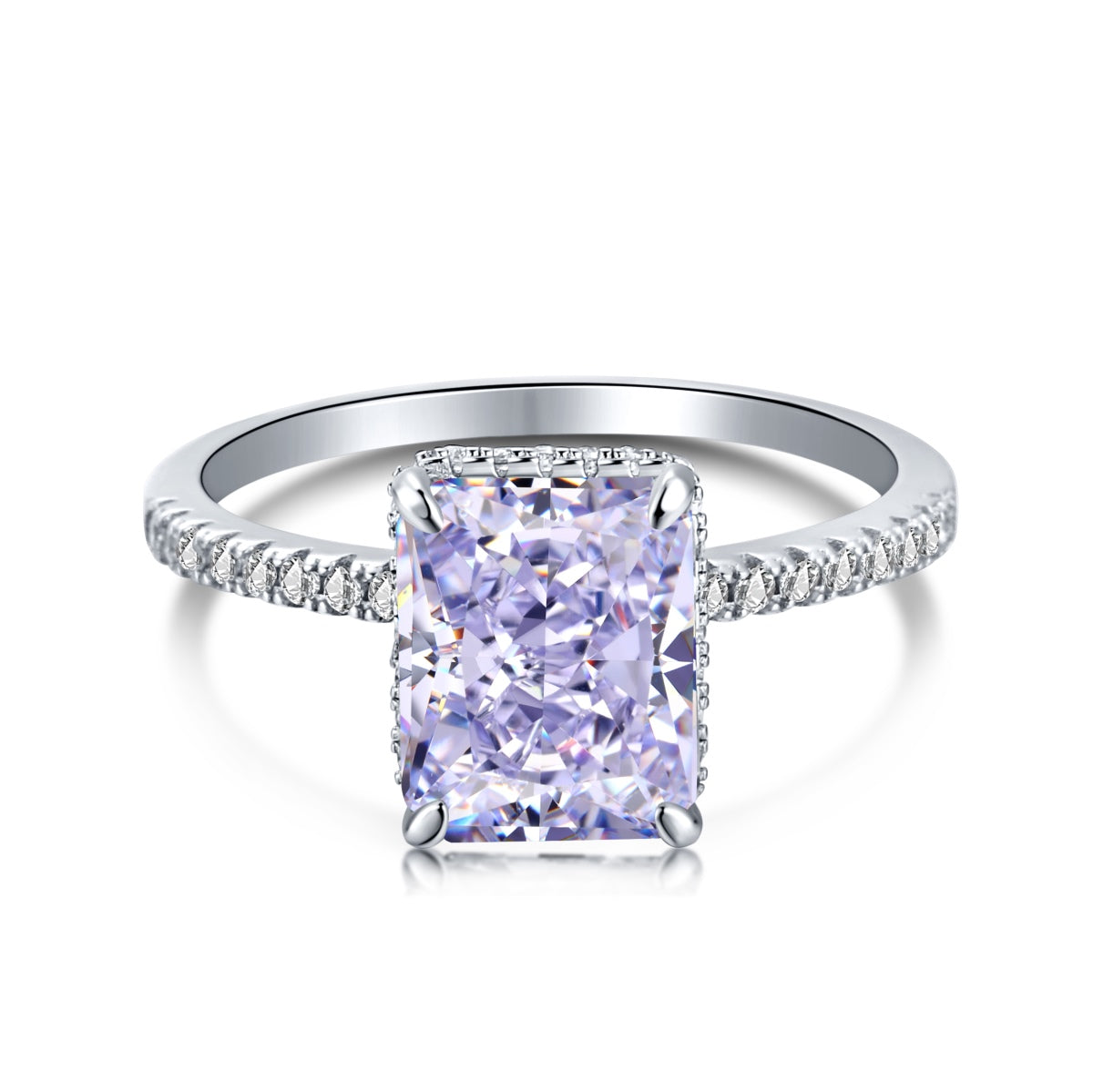 [Solara Jewelry ]4.0 Carat Luxurious Engagement Ring