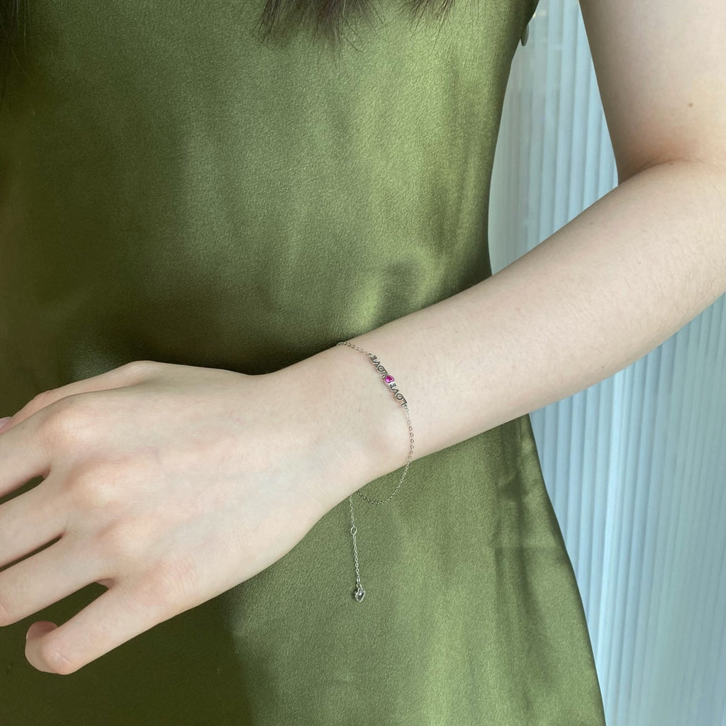 [Solara Jewelry] Romantisches Herz-Armband für Verliebte
