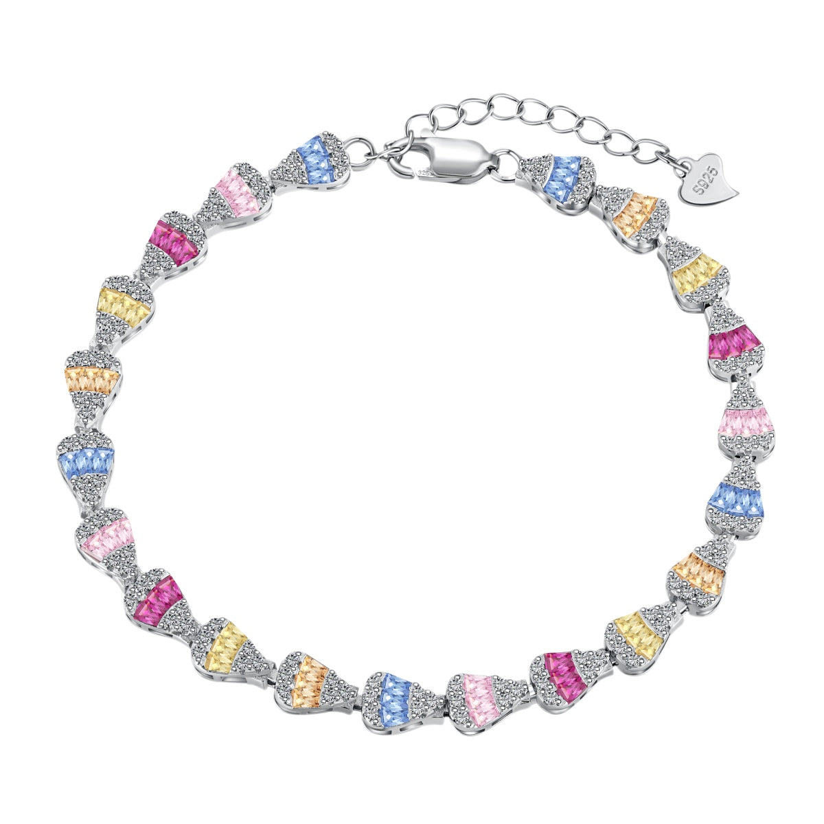 [Solara Jewelry ]Strahlendes Wassertropfen-Armband für jeden Tag