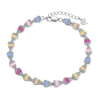 [Solara Jewelry ]Radiant Water Drop Shape Daily Bracelet