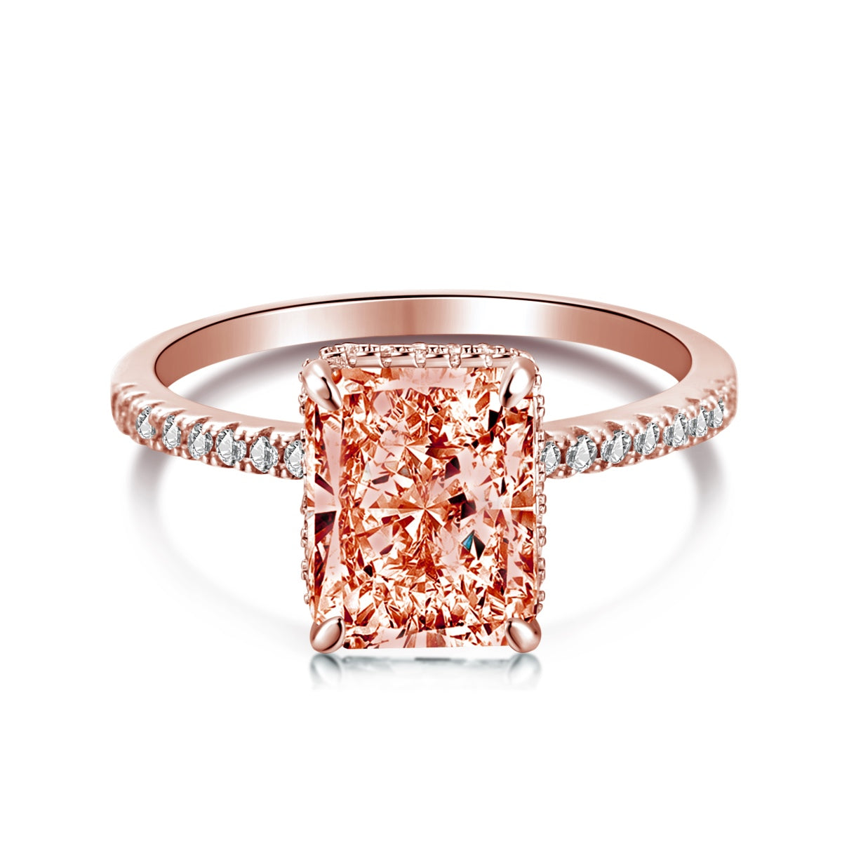 [Solara Jewelry ]4.0 Carat Luxurious Engagement Ring
