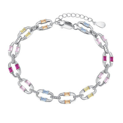 [Solara Jewelry ]Strahlendes farbenfrohes Alltagsarmband