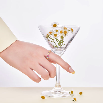[Solara Jewelry ]ダズリング ポリクロマティック マルチカット デイリーリング