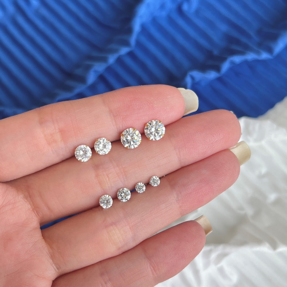 [Solara Jewelry ]ユニークなU字型イヤカフピアス