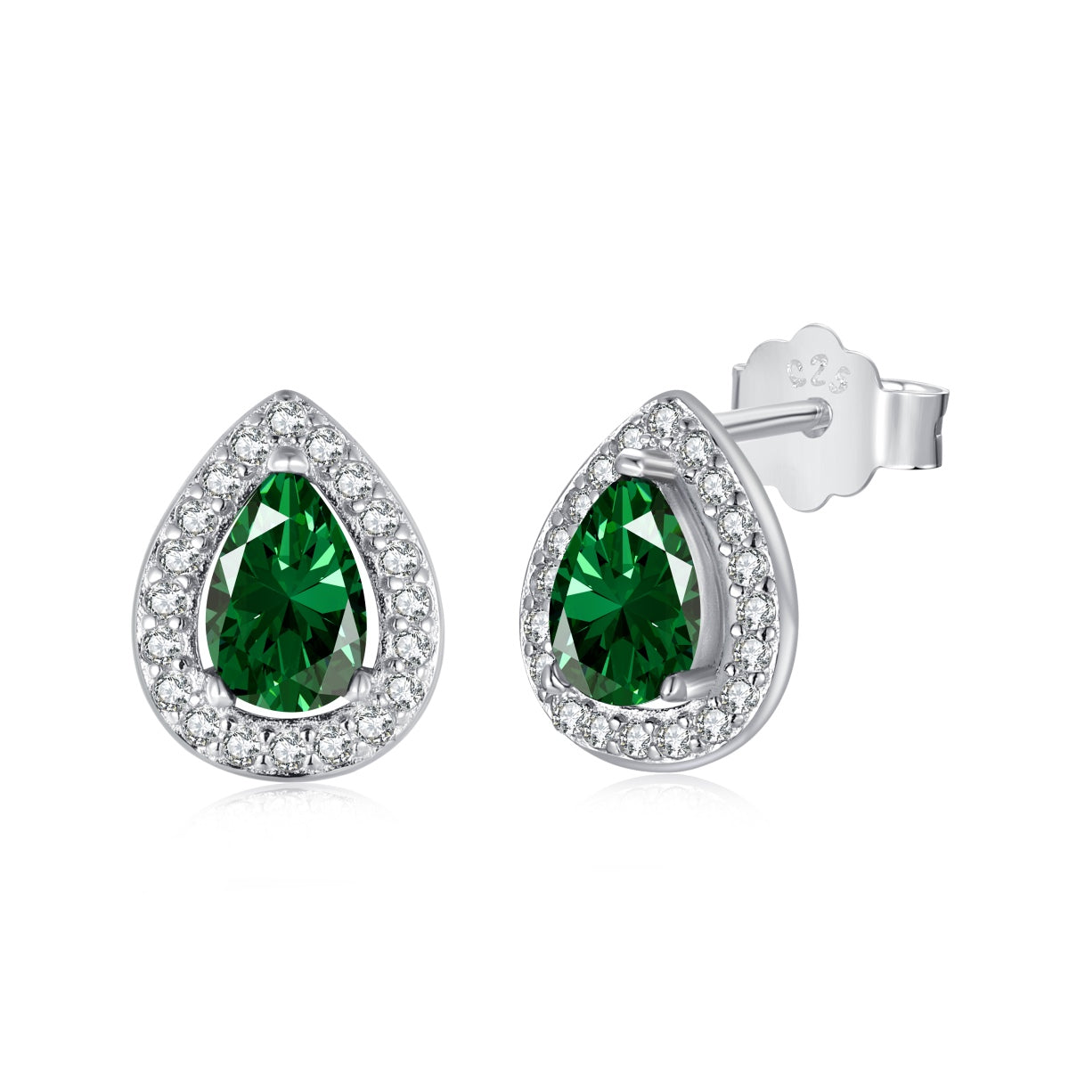 [Solara Jewelry ]ラグジュアリーウォータードロップ型イヤリング
