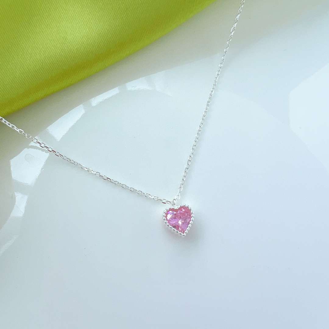 [Solara Jewelry ]オーネイトハートシェイプネックレス