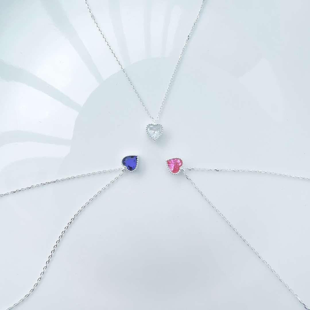 [Solara Jewelry ]オーネイトハートシェイプネックレス