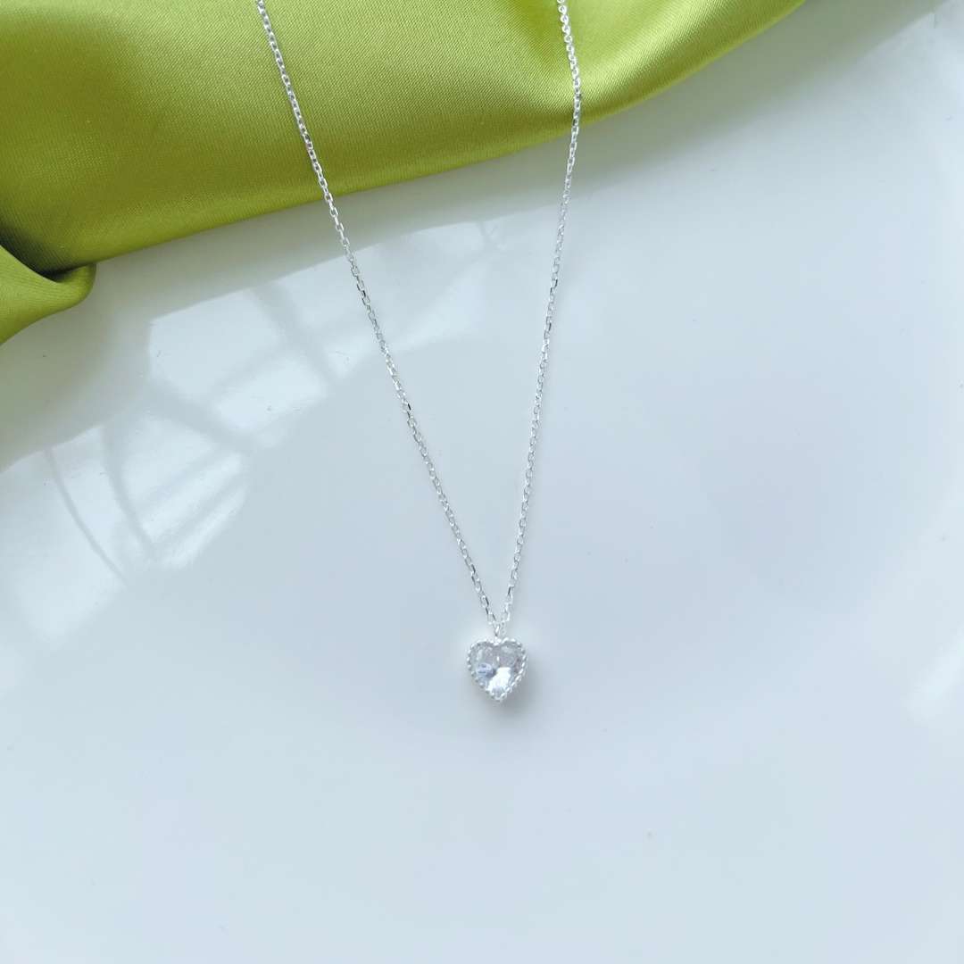 [Solara Jewelry ]オーネイトハートシェイプネックレス