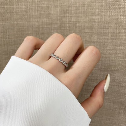 [Solara Jewelry ]エレガント 華やか ラウンド型 パーティーリング